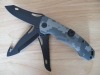 3 blade folding camping knife / three blade folding knife / folding hunting knife