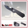 3" ceramic folding knife (mirror polished blade with Carbon Fiber handle)