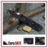3" ceramic folding knife (mirror polished blade with Titanium Coated Steel Bolster handle)