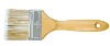 3" varnished wood handle bristle brush