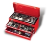 300pcs 1/4" & 3/8" Dr. Tool Kit / Metal Box w/4 drawers