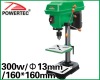 300w 13mm 160*160mm bench drilling machine