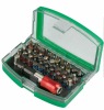 32pcs screwdriver bits set with color identification ring