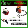 33cc 2-Cycle Gas-Powered Straight-Shaft Attachment Capable String Trimmer and Brush Cutter