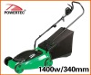 340mm1400w electric lawn mower