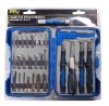 34pcs wood carving tools set