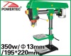 350w 13mm 195*220mm bench drilling machine