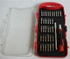 36pcs precision screwdriver bits set in plastic case