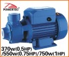 370/550/750W 0.5/0.75/1HP electric water pump