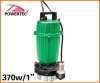 370w 25L/min submersible pump