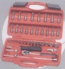 38pc 1/4" Drive socket set