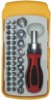 38pcs magnetic screwdriver set