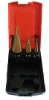 3pc HSS Step Drill Bit Set