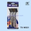3pc mini wire brush set