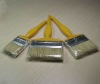 3pcs 2''-4'' 100% pure bristle hair yellow plastic handle oil paint brush set
