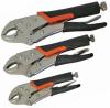 3pcs Soft Grip Curved Jaw Pliers
