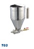 4.0-8.0bar stainless steel hopper gun with CE certificate