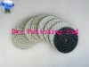 4"(100mm) with 2.5mm flexible dry polishing pad for Terrazzo/Concrete/Engineered Stone/Porcelain/Quartz