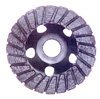 4.5''(115mm) Straight turbo diamond grinding cup wheel for Stone--STPZ
