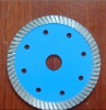 4.5''(115mm ) diamond fine turbo saw blade for marble,granite,ceramic,concrete