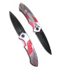 4.5'' Colorful aluminum handle outdoor knife
