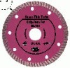 4.5'' Super-Thin Turbo Rim Diamond Wheel for Chip-Free Cutting Glass--GLAA