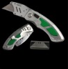 4.5''Utilty knives with non-slip aluminum handnle