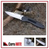 4.5" ceramic folding knife (mirror polished blade with Aluminum/Bone inlay handle)