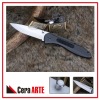 4.5" ceramic folding knife (mirror polished blade with Aluminum/Bone inlay handle)