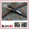 4.5" ceramic folding knife (mirror polished blade with Aluminum/MOP inlay handle)