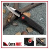 4.5" ceramic folding knife (mirror polished blade with Kevlar Carbon Fiber/stainless steel liner handle)