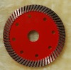 4" Hot pressed super thin turbo diamond cutting blade for ceramic
