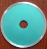 4-Inch continuous rim wet diamond saw blade