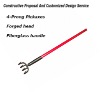 4 Prongs Pickaxes With Forged Steel Head