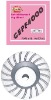 4'' Spiral turbo diamond grinding cup wheel for hard material-- GEPF