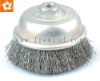 4"crimped wire cup brush