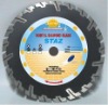 4''dia105mm Deep teeth segmented diamond blade for Long life chipping-free cutting marble--STAZ