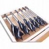 4-flute Drill Bit Set