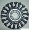 4" knot wire wheel brush