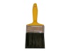 4'' professional Soft synthetic fiber yellow plastic handle paint brush