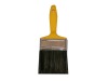 4'' professional Soft synthetic fiber yellow plastic handle paint brush