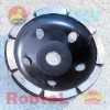 4'' single row diamond grinding cup wheels for concrete--COPS