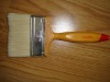 4'' stainless steel ferrule with bicolor wooden handle natural paint brush