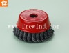 4" twisted knot wire bowl brush