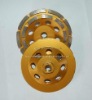 4" welded Diamond grinding cup wheel -double row in diamond tools