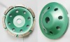 4" welded Diamond grinding cup wheel -single row in diamond tools