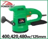 400/420/480w 125mm rotary sander