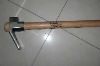 400g Adze Head with wooden handle,high quality