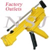 400ml 3:1 Manual Dual Caulking Gun, Caulking Applicator, Sealant Gun for AB adhesives, silicones and sealants