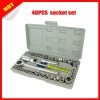 40pcs combination socket set